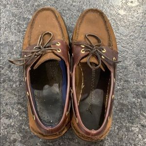 Men’s Sperry Dark Brown Boat Shoes!